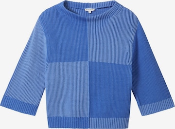 TOM TAILOR Trui in Blauw: voorkant