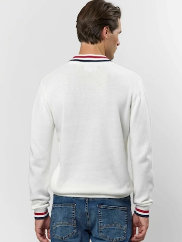 U.S. POLO ASSN. Pullover ' Edmond ' in Weiß