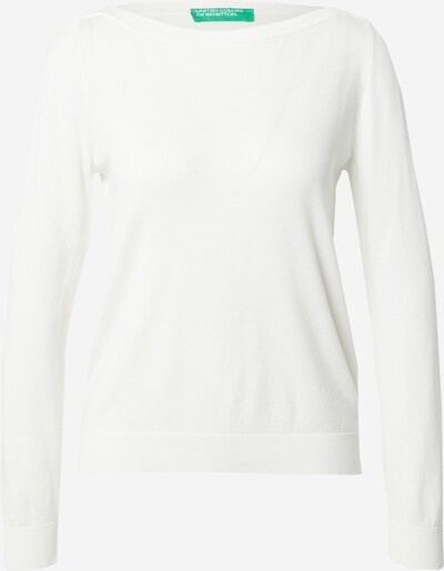 UNITED COLORS OF BENETTON Pullover in weiß, Produktansicht