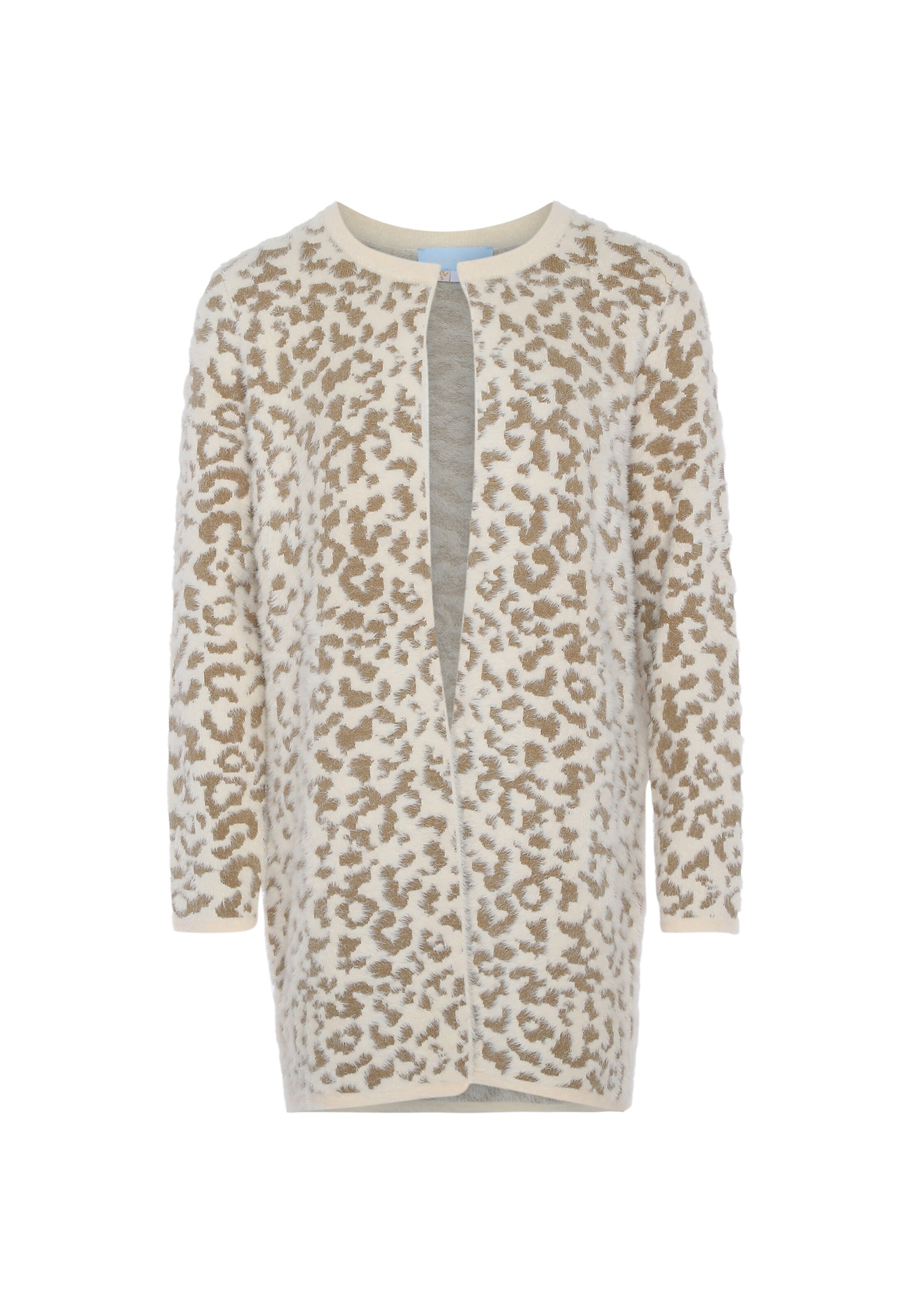 Poomi - Casaco de malha em bege: frente