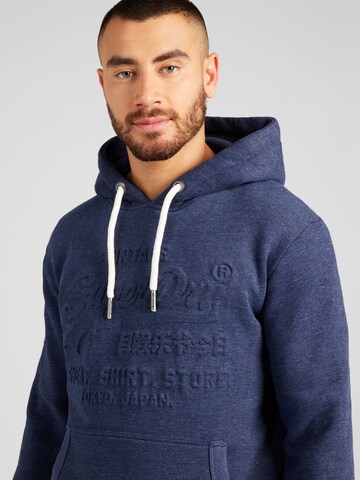 Superdry Sweatshirt 'Vintage' in Blauw