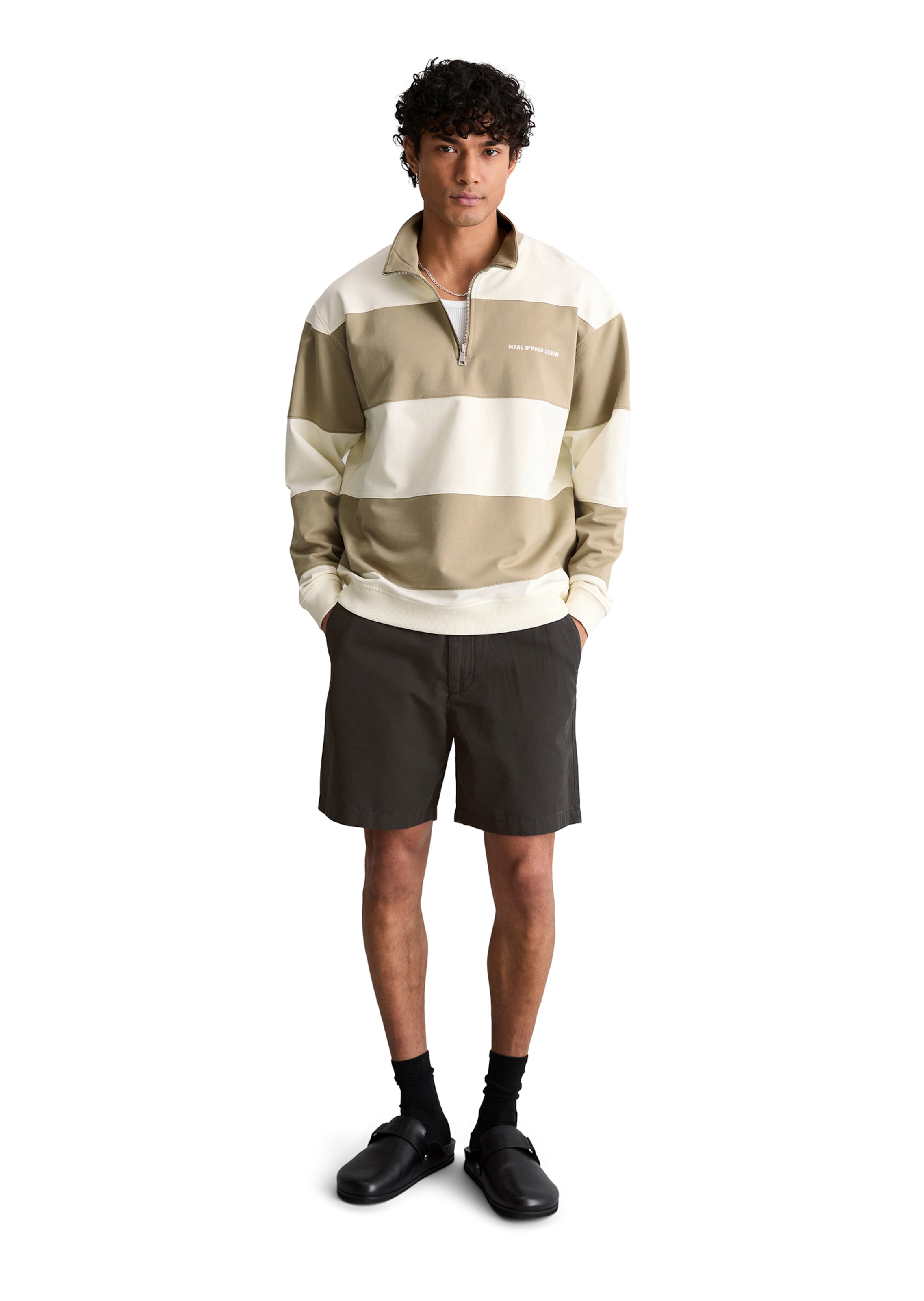 Marc O'Polo DENIM Sweatshirt in Bruin