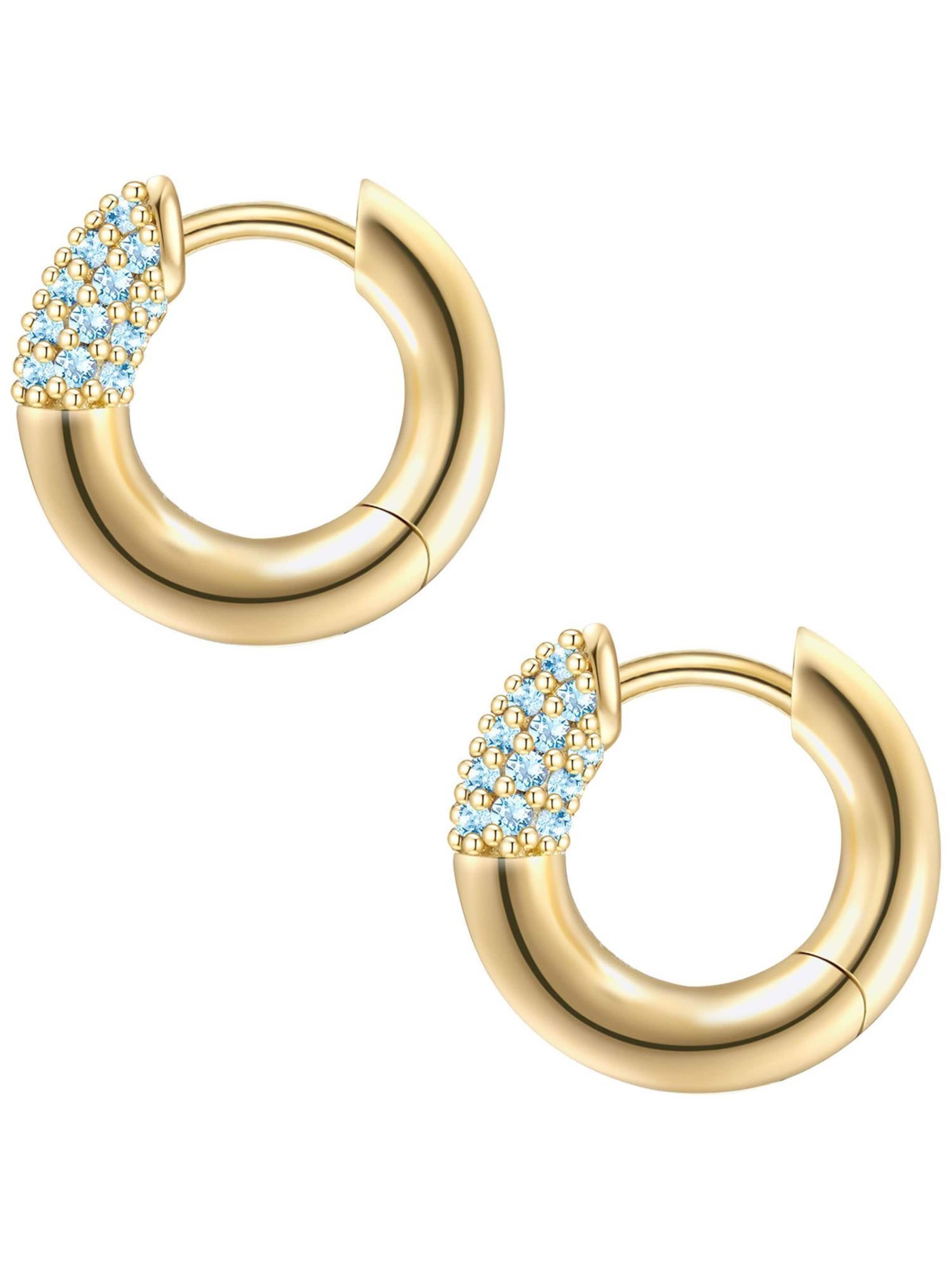 Orecchini di Glanzstücke München in oro: frontale