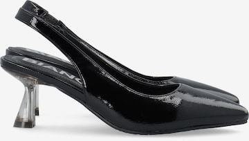 Bianco Slingpumps in Schwarz