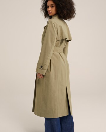 WE Fashion Between-Seasons Coat in Beige