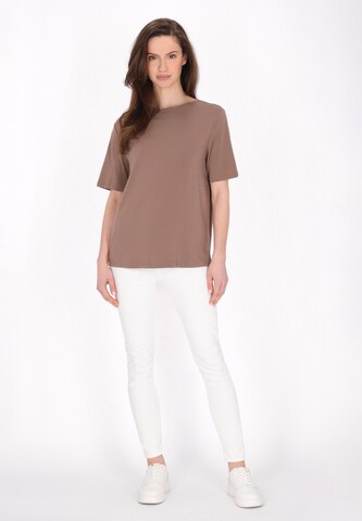usha BLUE LABEL T-Shirt in Braun