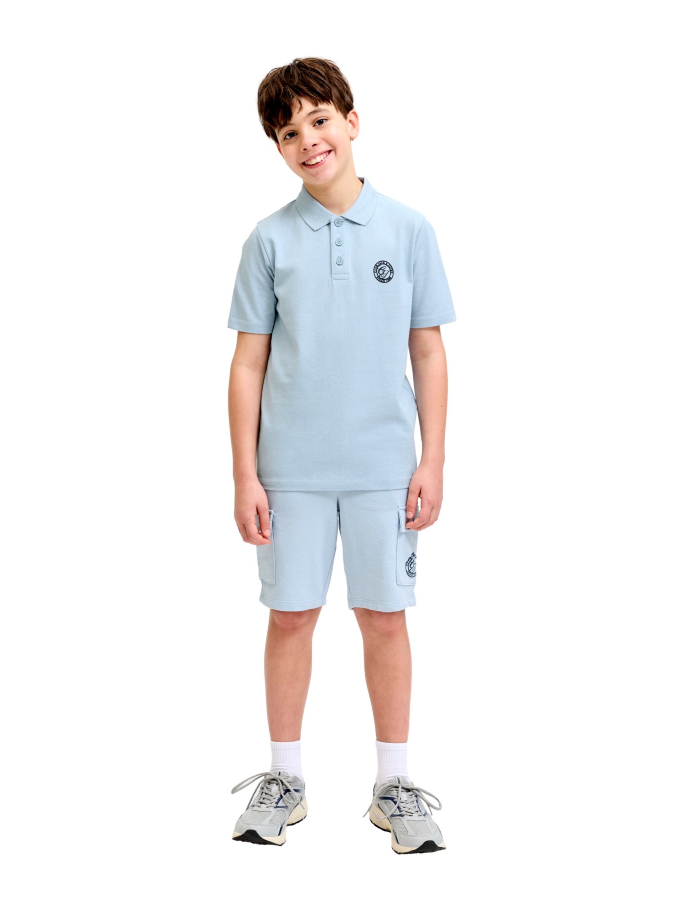 mėlyna Jack & Jones Junior Rinkinys 'Alliance': priekis