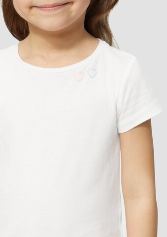 T-Shirt s.Oliver en blanc