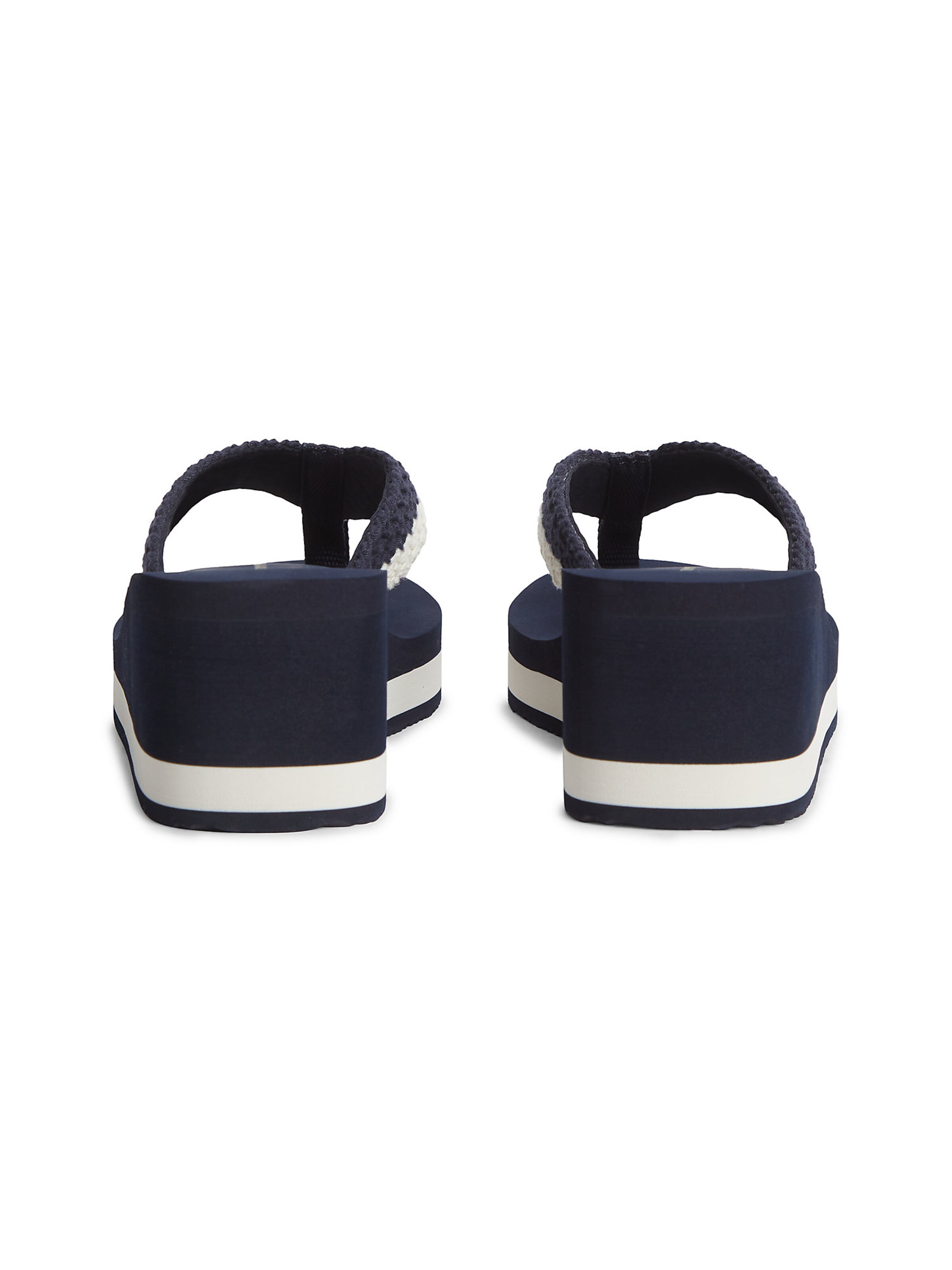 TOMMY HILFIGER Teenslipper in Blauw