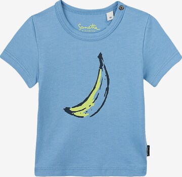 Sanetta Kidswear Shirt in Blau: front