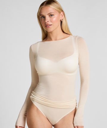 Hunkemöller Shirt in Wit: voorkant