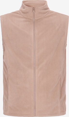Gilet di Mo ATHLSR in beige: frontale