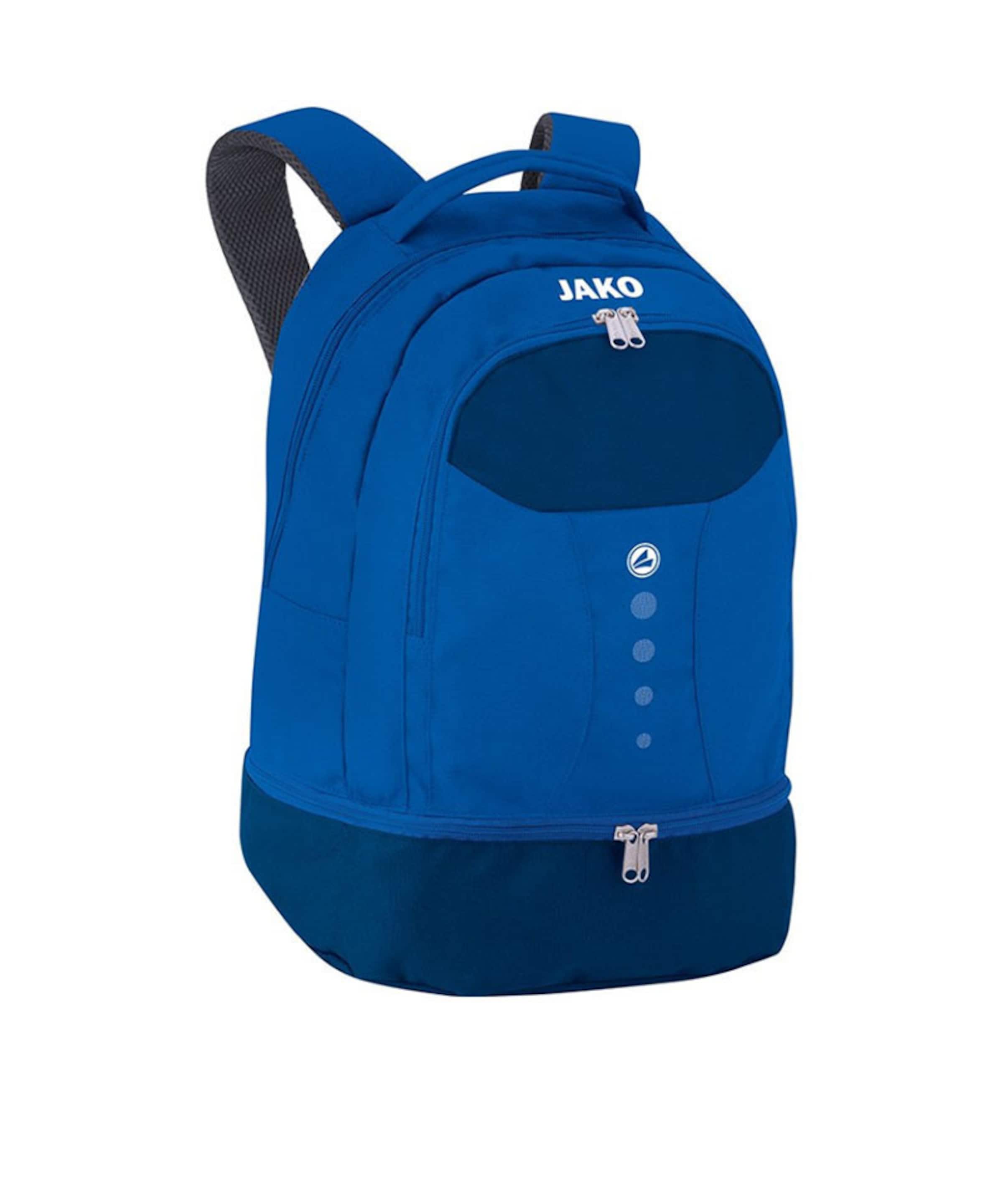 JAKO Sportrucksack in Blau: Vorderseite