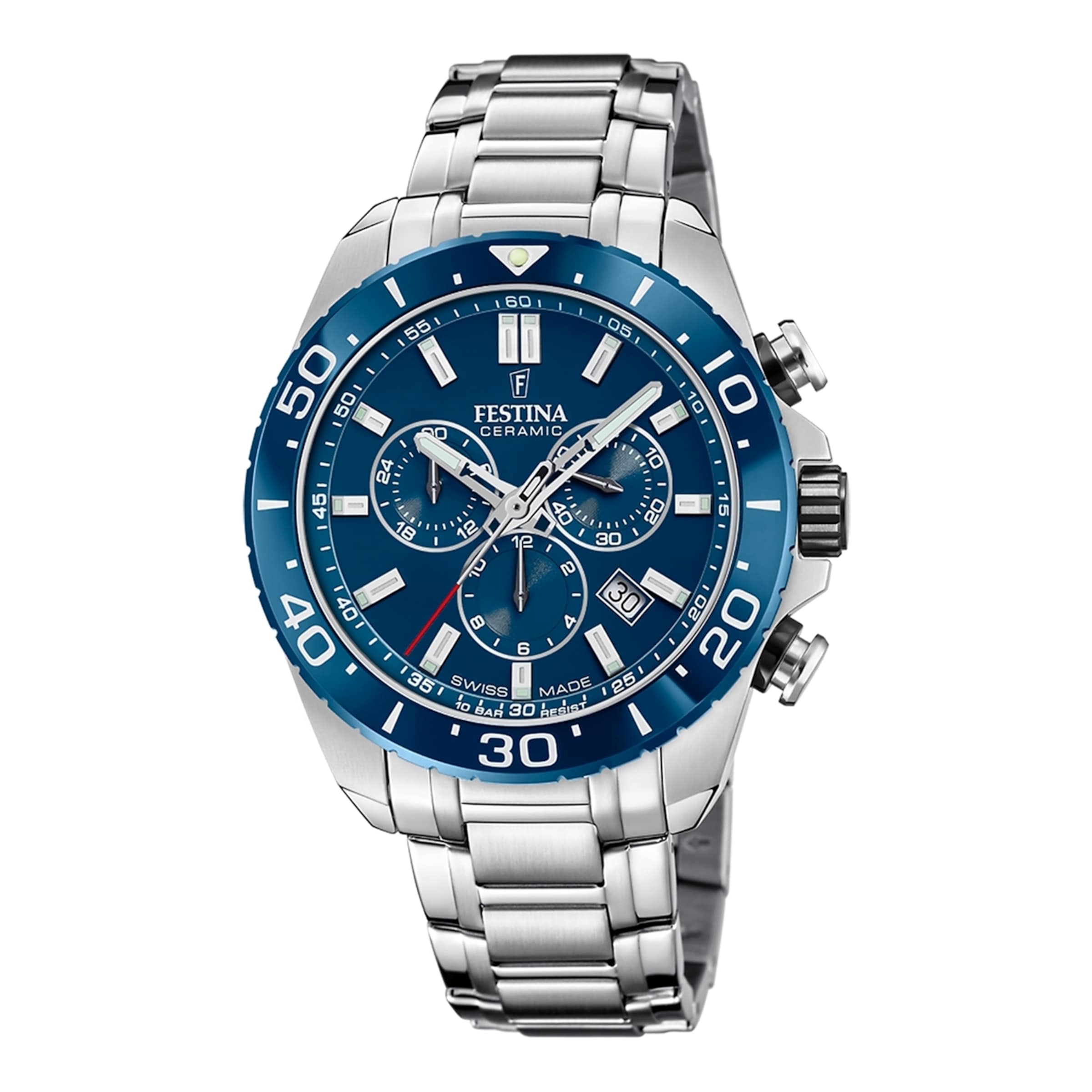 FESTINA Analog watch in Silver: front