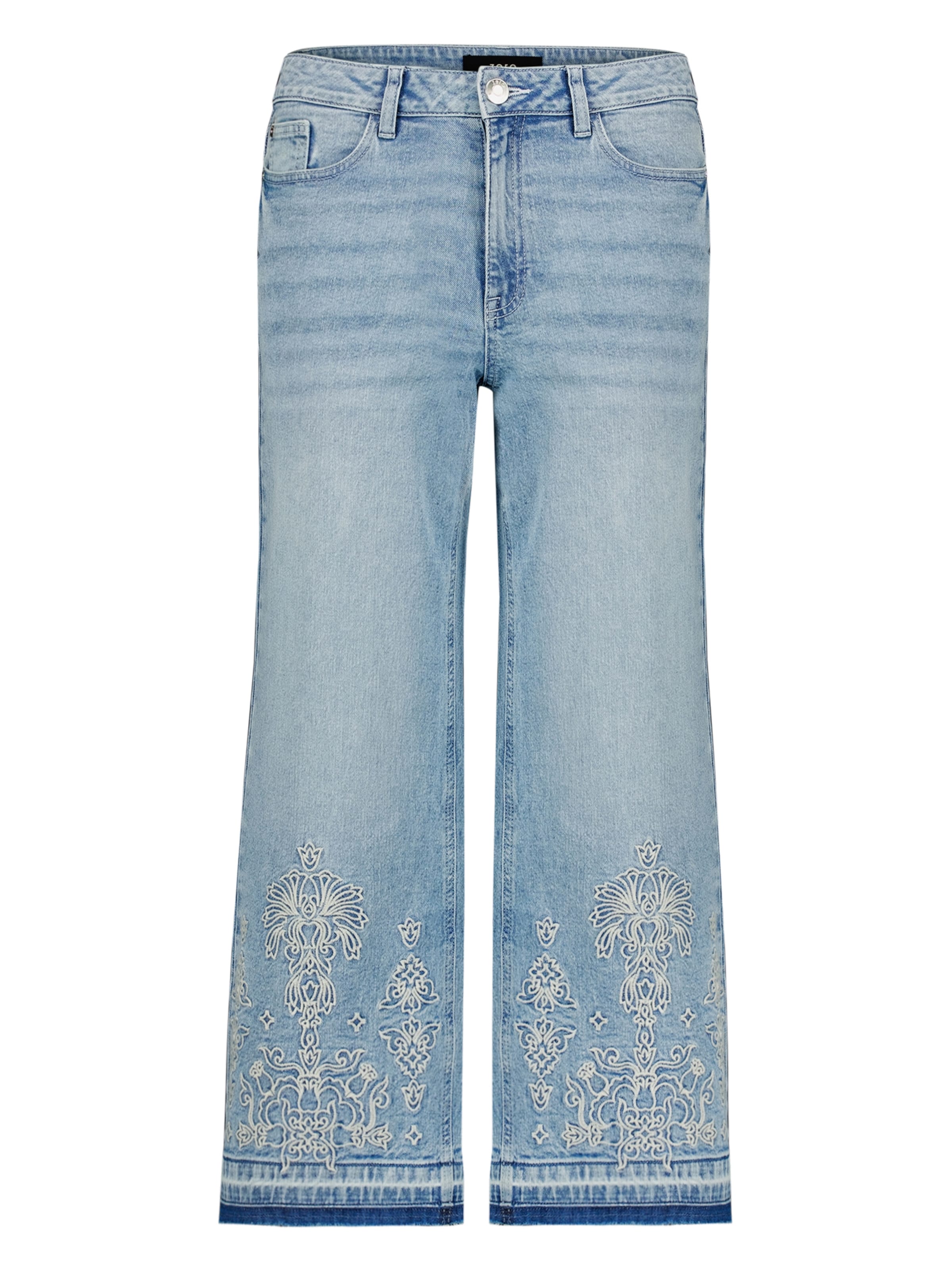 Skinny Jeans di zero in blu: frontale