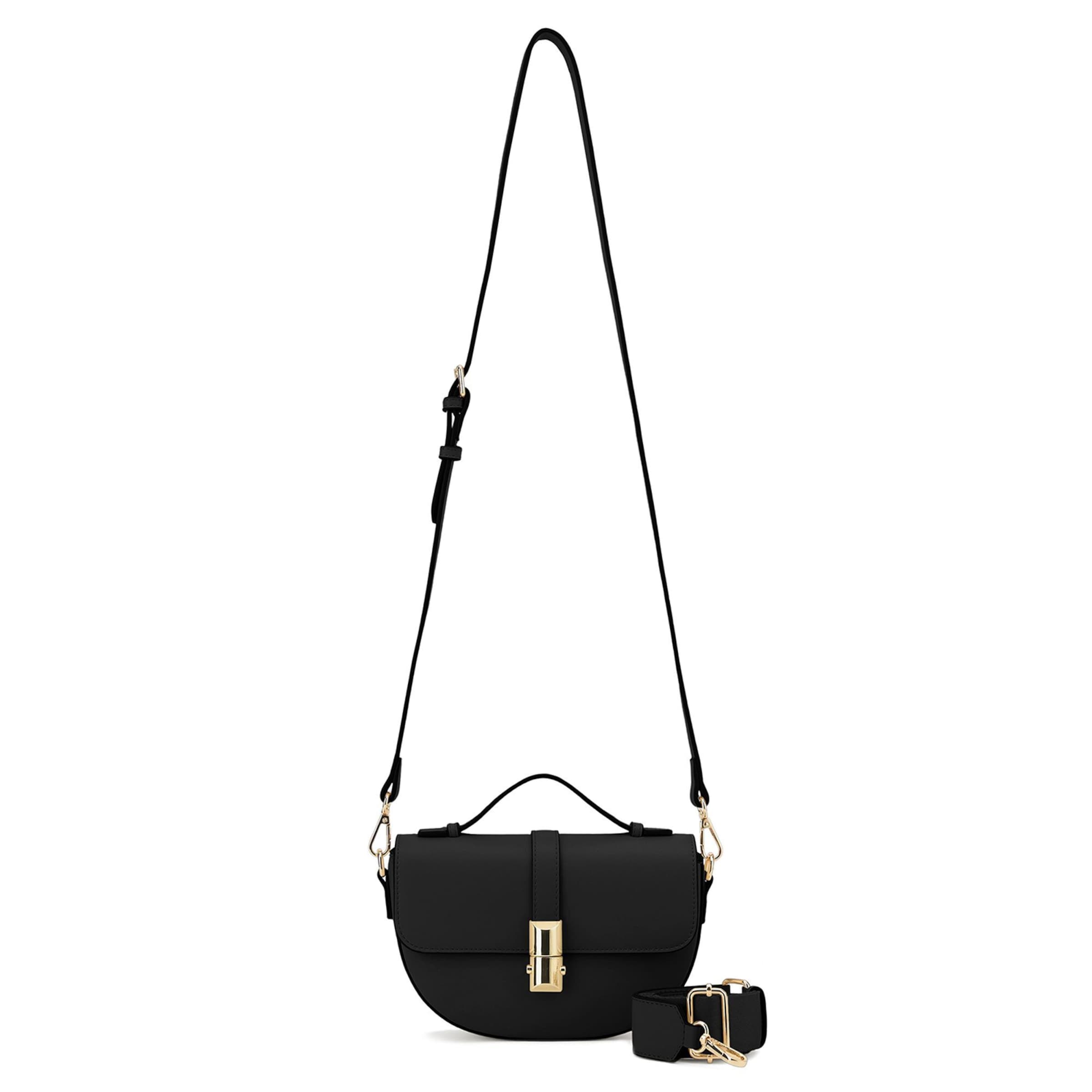 Borsa a mano 'Lilla Ro' di Seidenfelt in nero: frontale