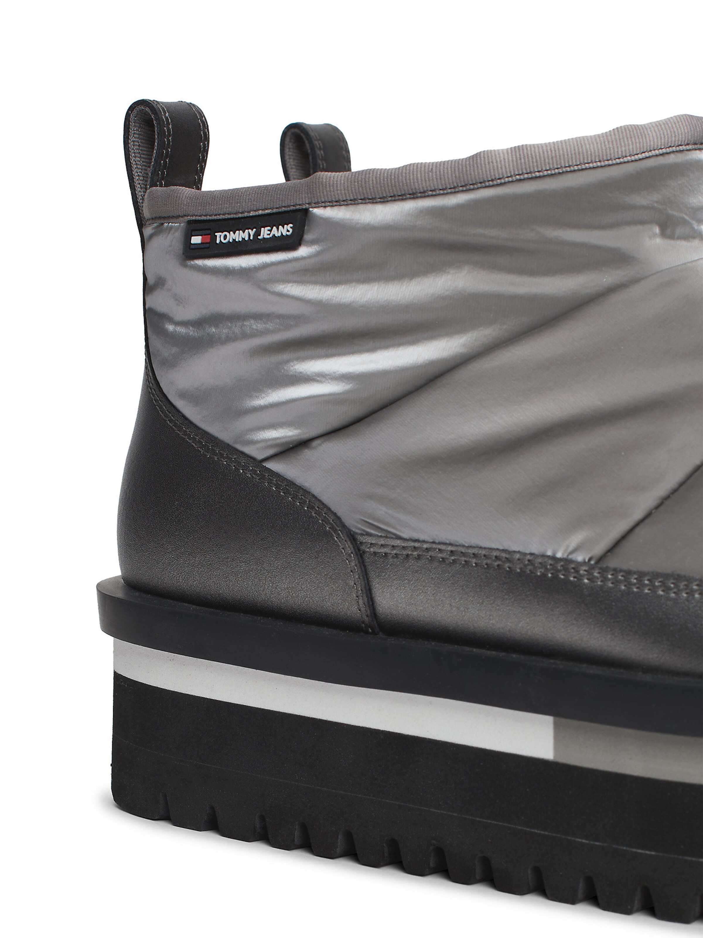 Tommy Jeans Bootie in Silver