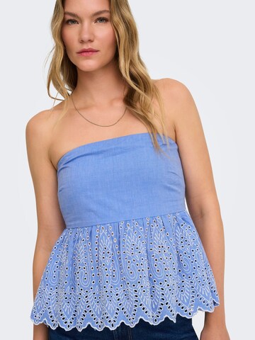 Haut 'ONLTulum' ONLY en bleu