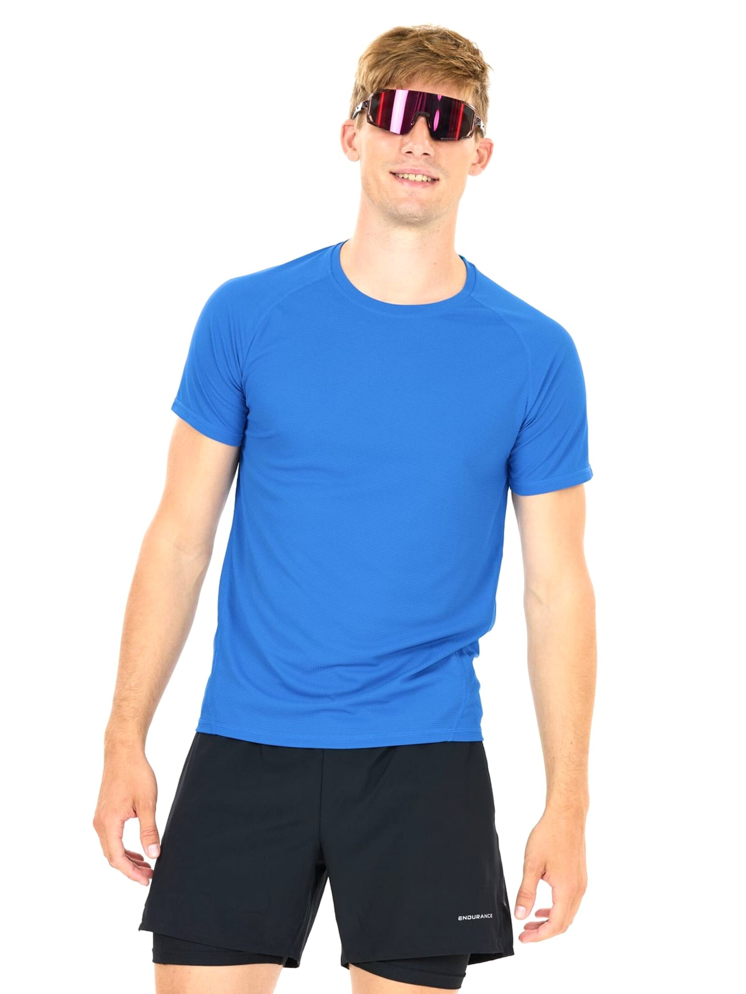T-Shirt 'Geaymay M SS Tee' ENDURANCE en bleu : devant