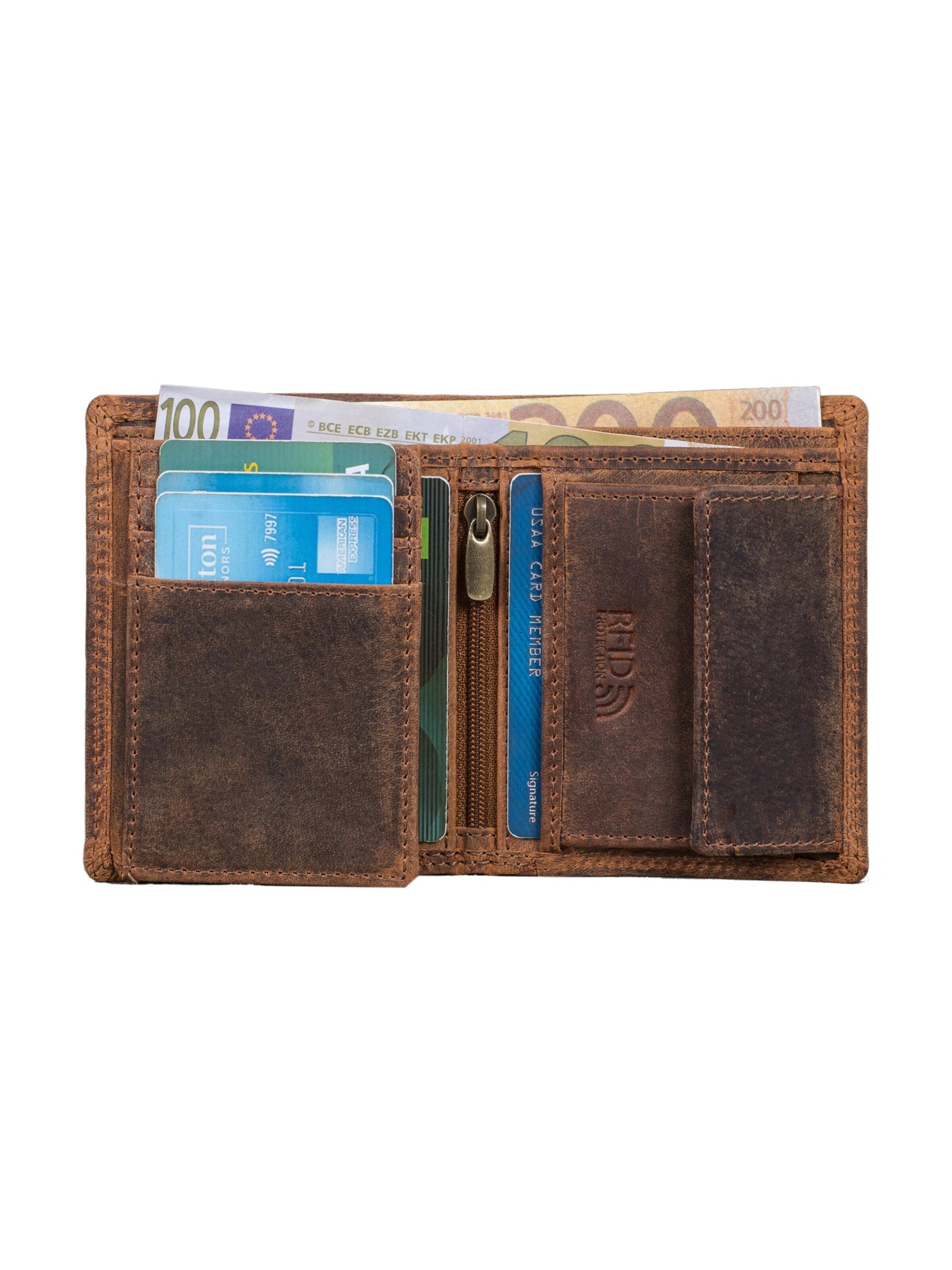 Benthill Wallet in Brown