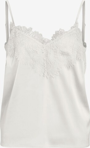 OBJECT - Top 'SILIA' en blanco: frente