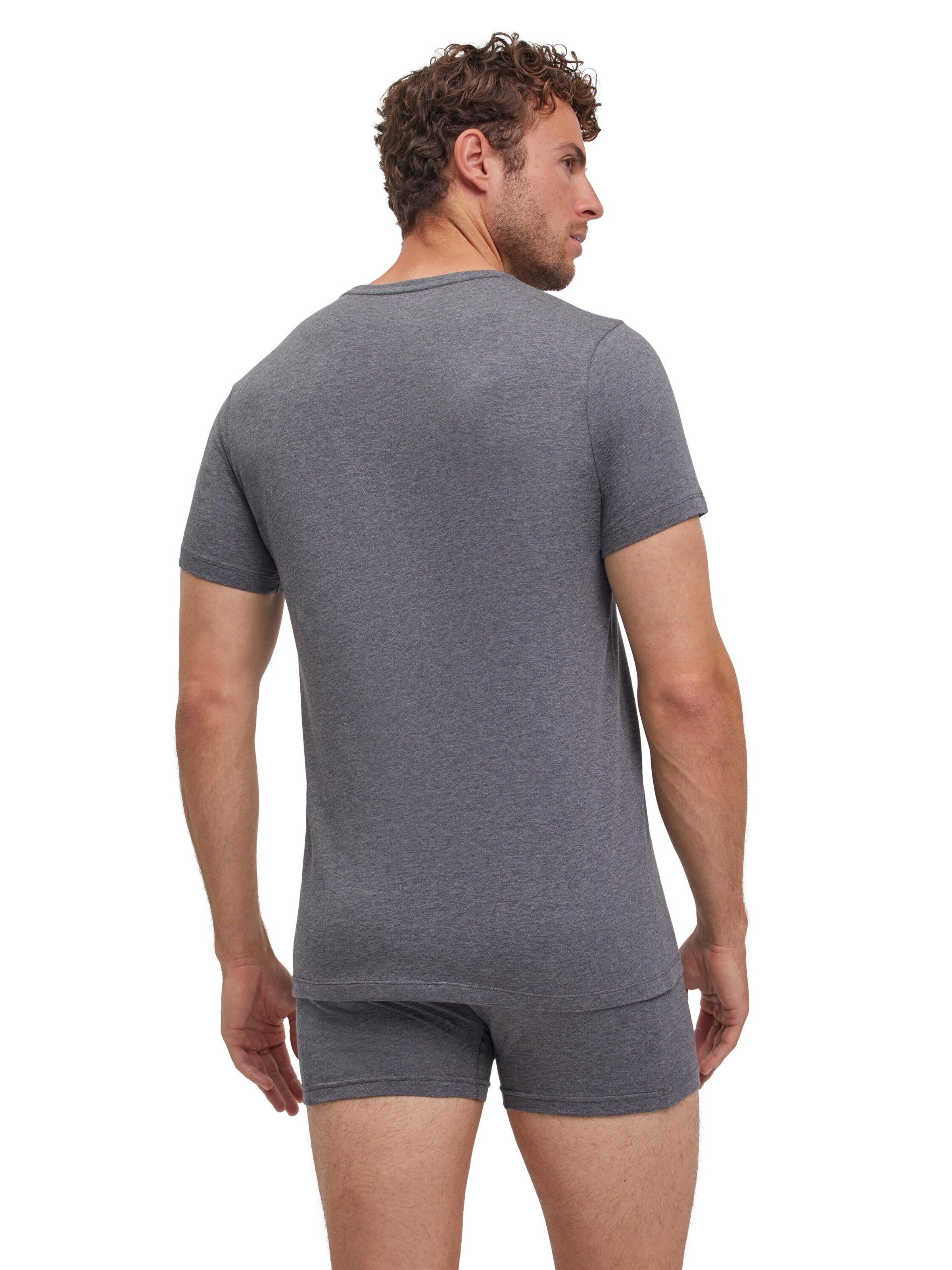 FALKE Undershirt '2-Pack' in Grey