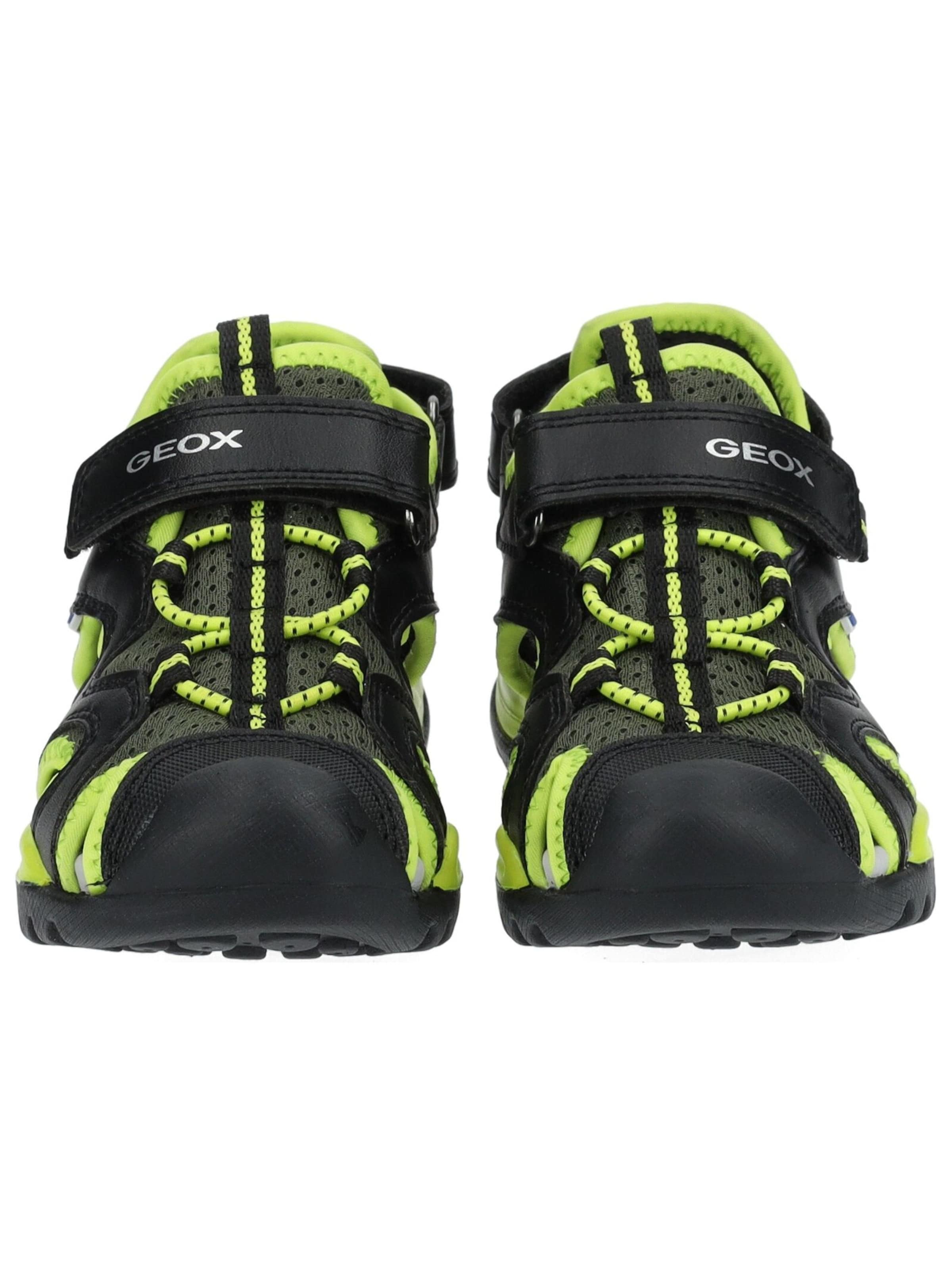 GEOX Offene Schuhe in Schwarz