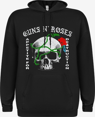 Sweat-shirt 'Appetite for Destruction' GUNS N' ROSES en noir : devant