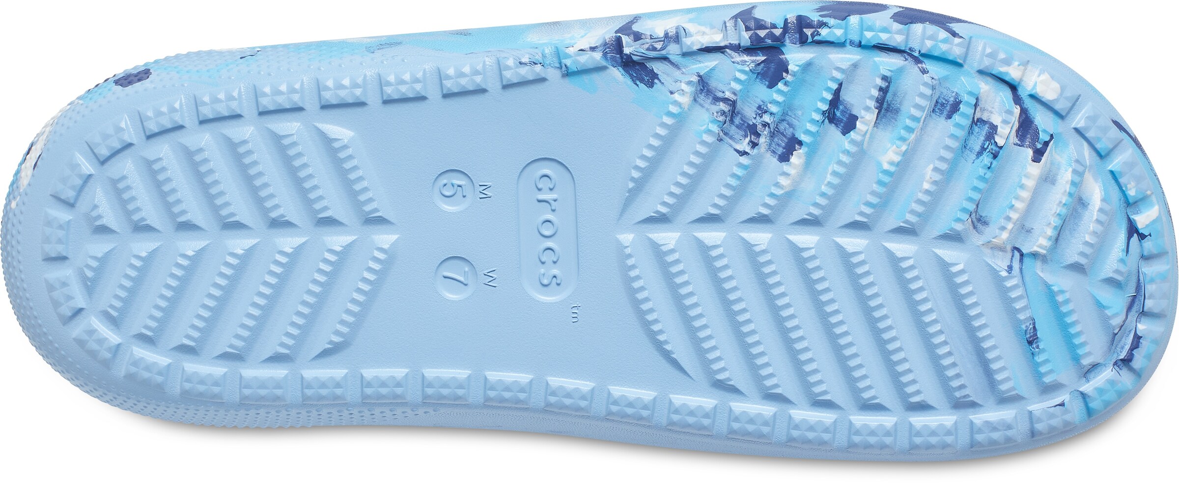 Crocs Pantolette in Blau