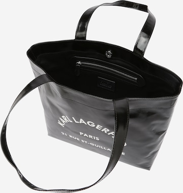 Karl Lagerfeld Nákupní taška 'Rue St-Guillaume' – černá