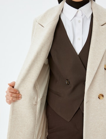 Koton Between-Seasons Coat in Beige