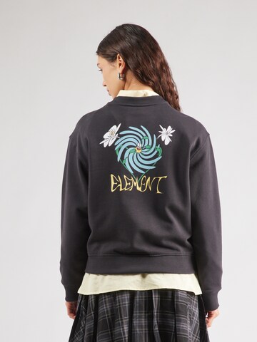 ELEMENT Sweatshirt 'SWIRL FLOWER' i grå: framsida