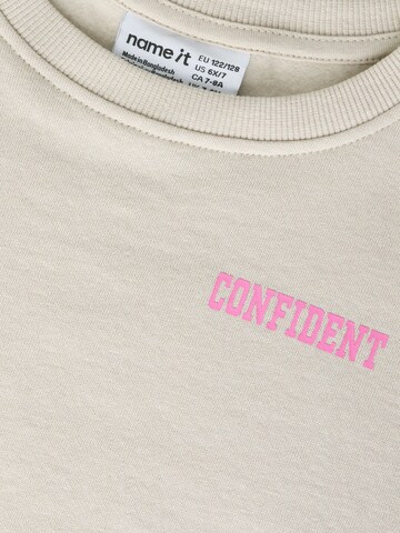 NAME IT - Sudadera en beige