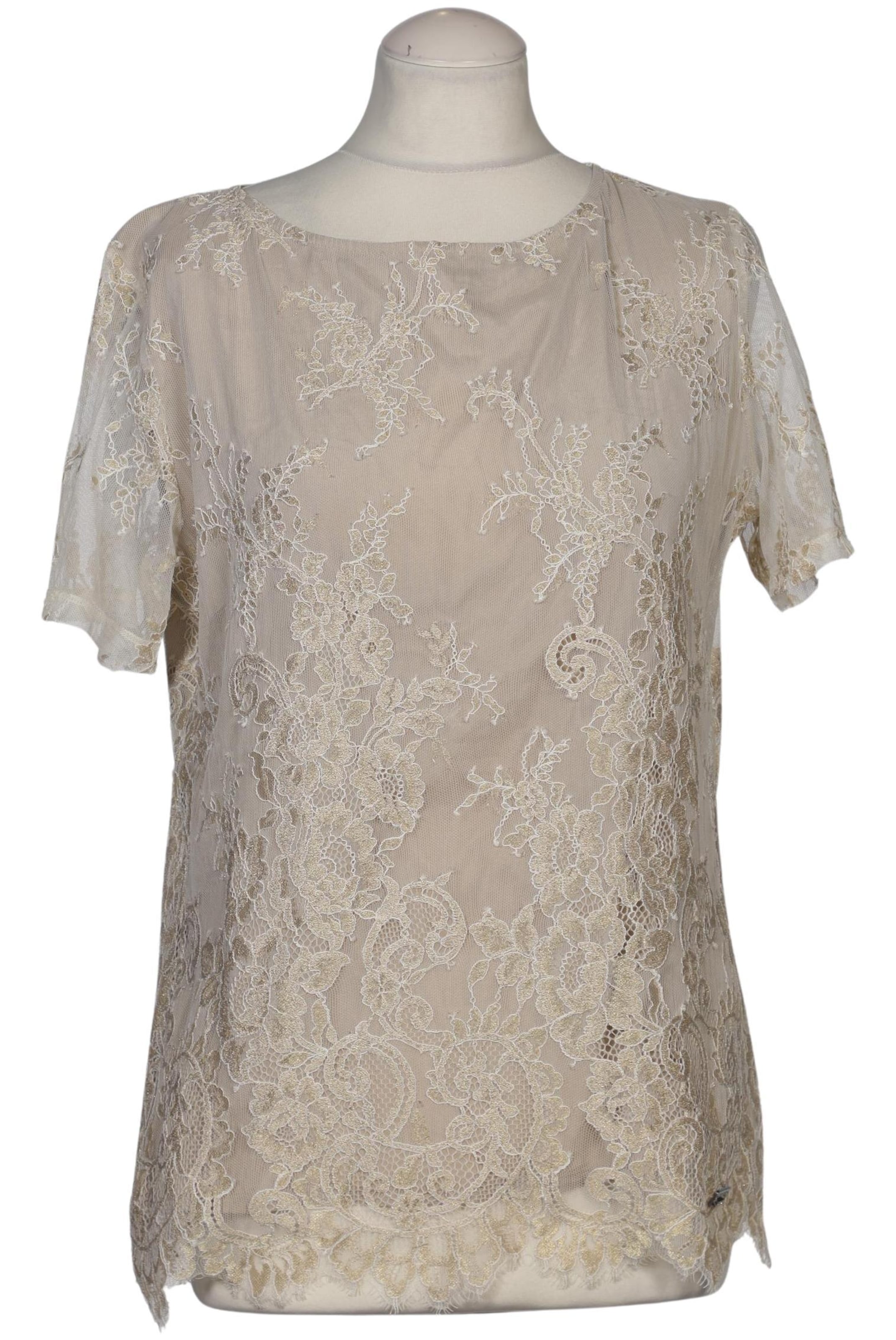 Liu Jo Bluse M in Beige: Vorderseite