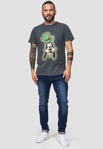 Recovered Shirt 'Disney Goofy Outline' in Black