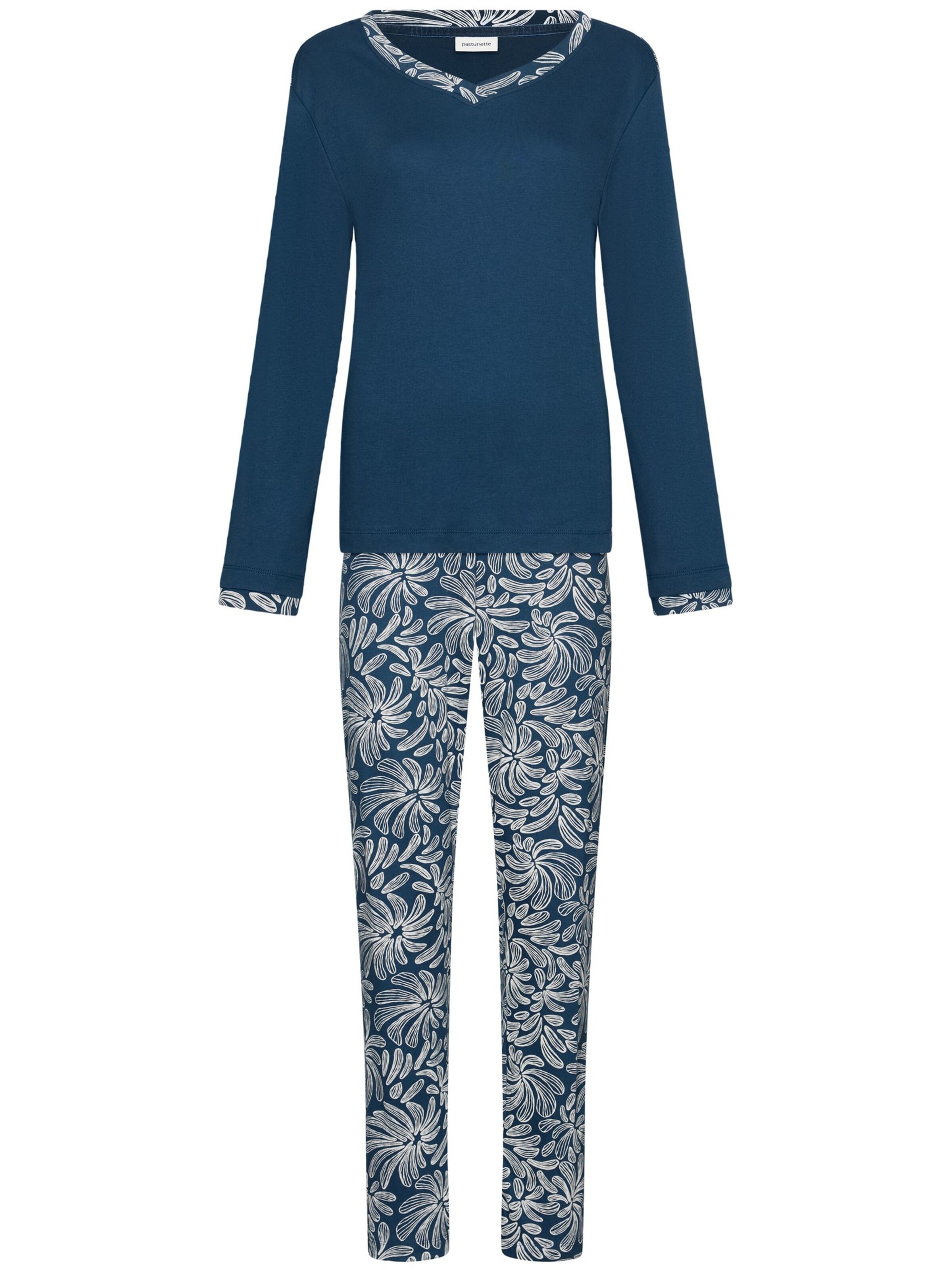 Pastunette Pyjama‌‌‌‌‌‌‌ in Blau: Vorderseite