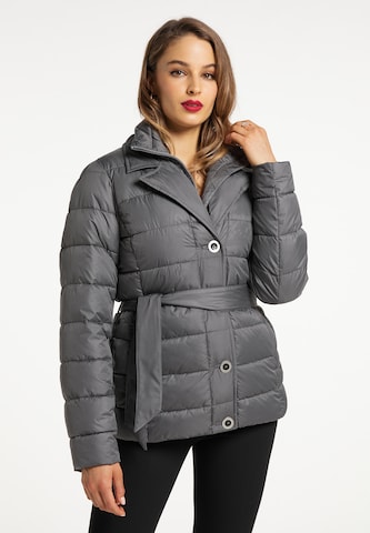 faina Between-Season Jacket in Grey: front