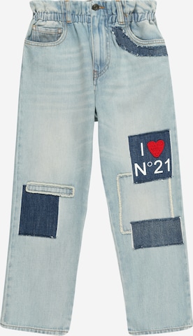 N°21 Regular Jeans in Blue: front