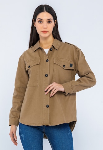 Giorgio di Mare Between-season jacket in Beige: front