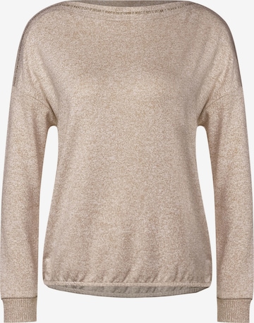 STREET ONE Shirt 'Cosy' in Beige: predná strana