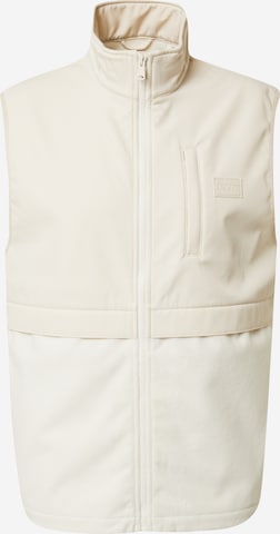LEVI'S ® Vest 'Geary Fleece Vest' in Beige: front