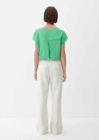 s.Oliver BLACK LABEL Blouse in Groen