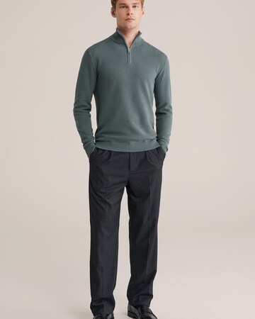 WE Fashion Свитер в Зеленый