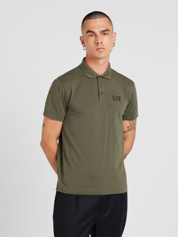 Maglietta di EA7 Emporio Armani in verde: frontale