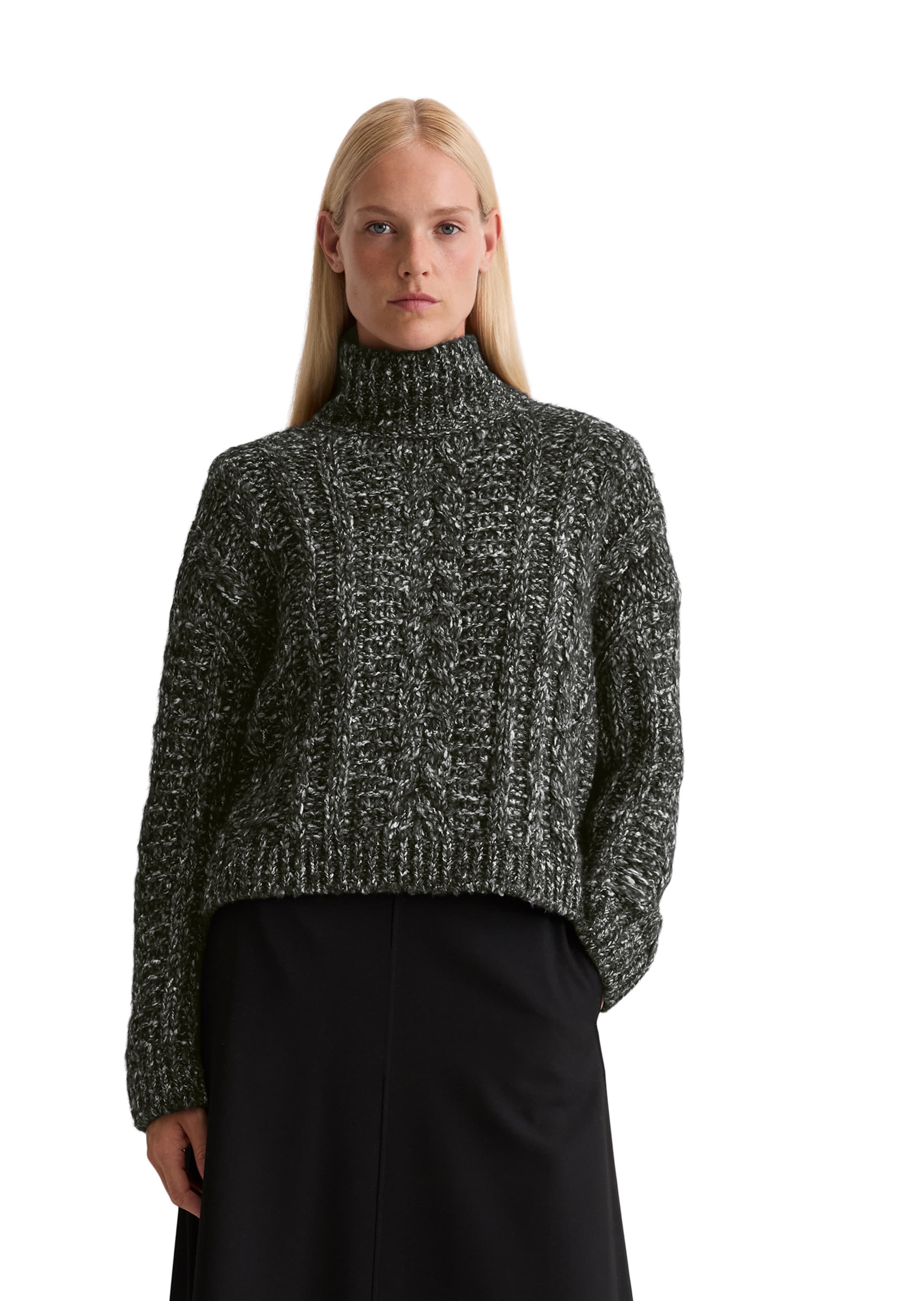 Marc O'Polo Sweater in Grey: front