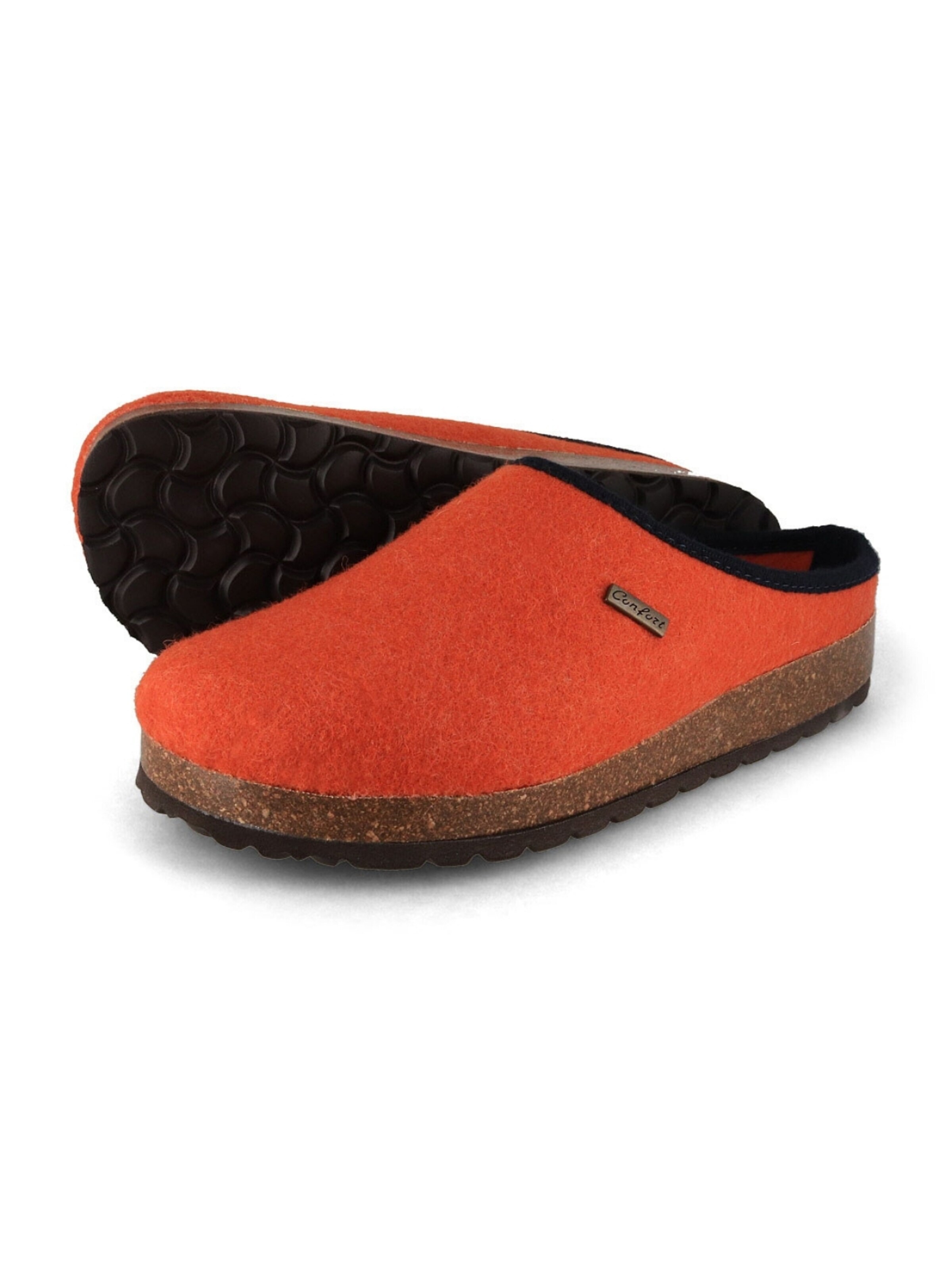 Tuffeln Slipper 'Komfort' in Orange
