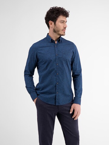 Coupe regular Chemise business LERROS en bleu : devant