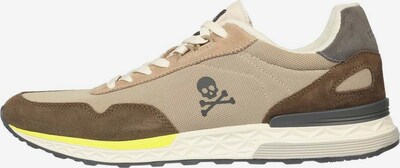 Scalpers Sneaker low 'Harry Sneakers ' i beige / brun / gul / grå / hvid, Produktvisning