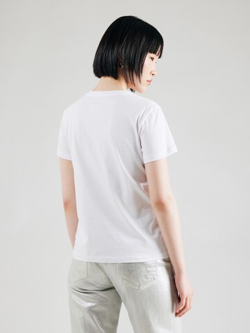 PATRIZIA PEPE T-Shirt 'MAGLIA' in Weiß