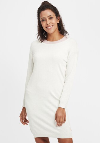 Abito in maglia 'Ella' di Oxmo in bianco: frontale